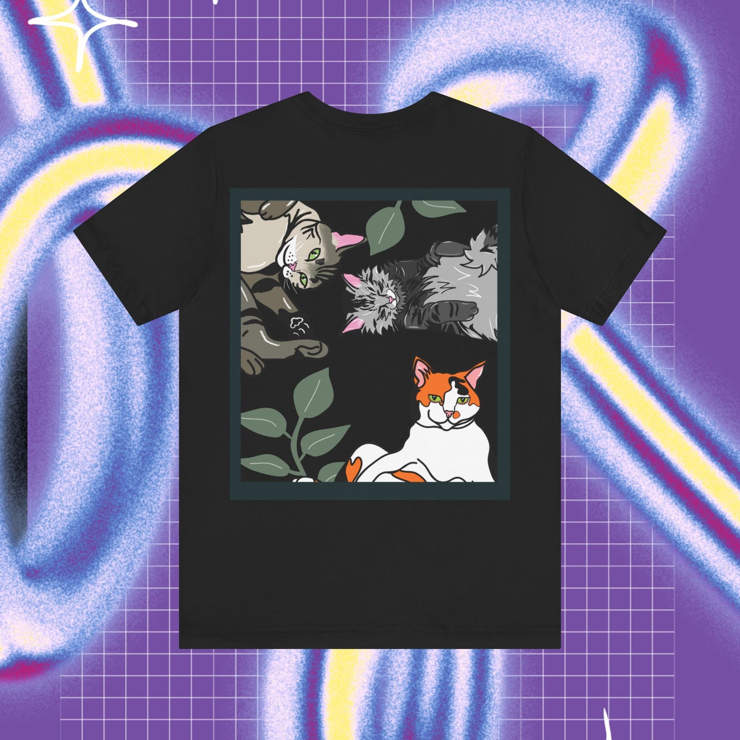 Katta stuttermabolur-UNISEX