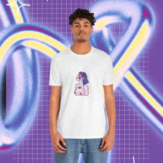 Elf lady tits unisex T-shirt - Front print