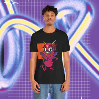 Funny devil unisex T-shirt 👺 Front Print