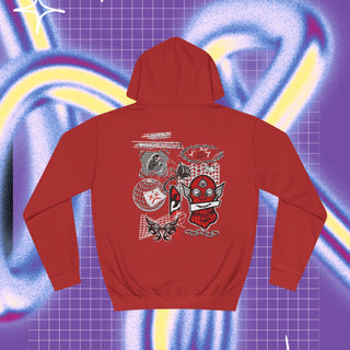 Graphic Unisex College Hoodie - Front & back print