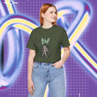 Mandrake 🌱 Unisex stuttermabolur - Prent að framan