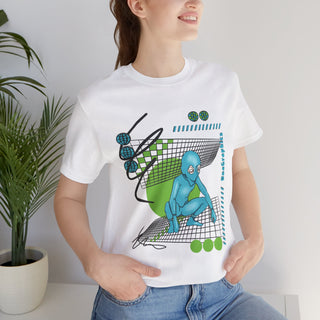 Blue ninja 🥷 Unisex T-shirt - Front print