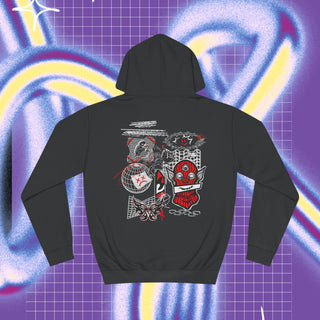 Graphic Unisex College Hoodie - Front & back print