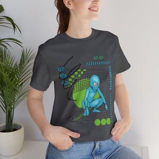 Blue ninja 🥷 Unisex T-shirt - Front print