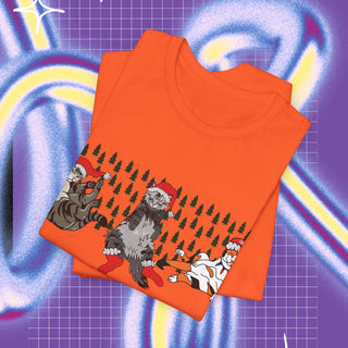 🎄 christmas cats - Unisex T-shirt🐈 Front print