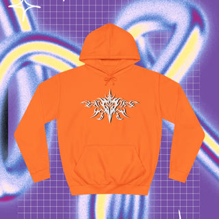 Signature Unisex College Hoodie Orange